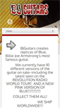 Mobile Screenshot of bjguitars.com